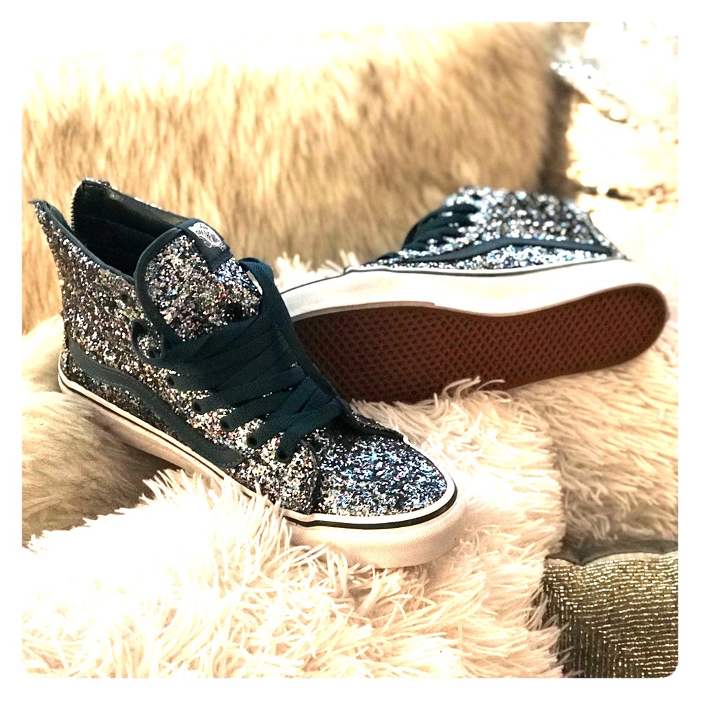 Vans glitter shoes